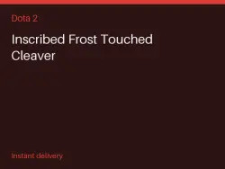 Inscribed Frost Touched Cleaver #565090747
