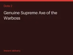 Genuine Supreme Axe of the Warboss #563970964