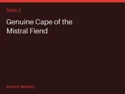 Genuine Cape of the Mistral Fiend #565103551