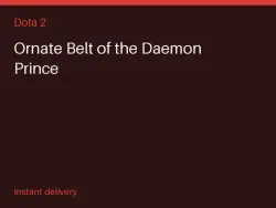 Ornate Belt of the Daemon Prince #552000614