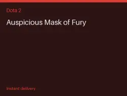 Auspicious Mask of Fury #571645220