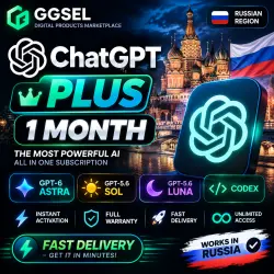 ChatGPT Plus — Личный аккаунт — 1 месяц
