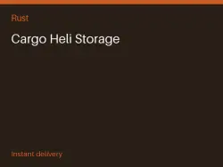Cargo Heli Storage #562948593