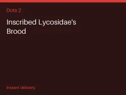 Inscribed Lycosidae's Brood #575712666