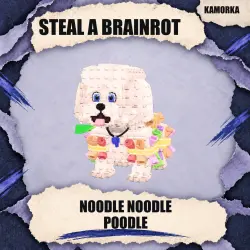 Noodle Noodle Poodle Secret / любая мутация / Roblox Steal a Brainrot