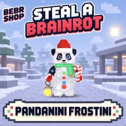Steal a Brainrot • Pandanini Frostini Brainrot God • любая мутация • Roblox