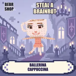 Steal a Brainrot • Ballerina Cappuccina Legendary • любая мутация • Roblox