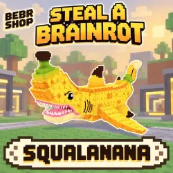Steal a Brainrot: Squalanana Brainrot God • любая мутация