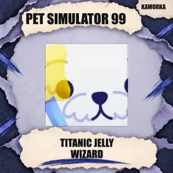 Titanic Jelly Wizard Exclusive Pet Simulator 99