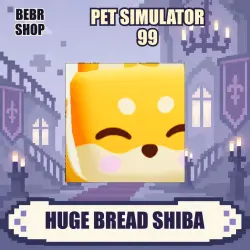 [Pet Simulator 99] Huge Bread Shiba — Exclusive