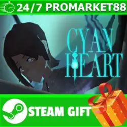 ВСЕ СТРАНЫ+РОССИЯ Cyan Heart STEAM GIFT