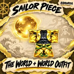 The World + World Outfit — Sailor Piece