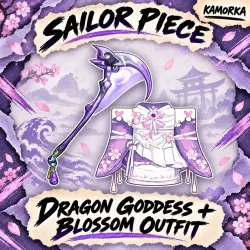 Dragon Goddess + Blossom Outfit — Sailor Piece