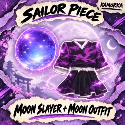 Moon Slayer + Moon Outfit — Sailor Piece