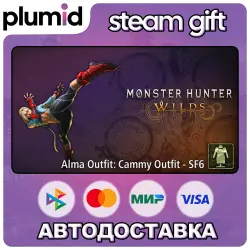 DLC Monster Hunter Wilds - Alma Outfit: Cammy Outfit - SF6 Steam Gift / Россия + МИР / АВТО