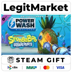 DLC PowerWash Simulator – SpongeBob SquarePants Special Pack / Steam АВТО / РУ + МИР