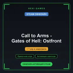 Call to Arms - Gates of Hell: Ostfront + 1 игр | STEAM ОФФЛАЙН аккаунт