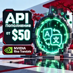 API NVIDIA Riva (от 1ккк токенов) | Claude , GPT , Gemini | Чат · Генерация изображений