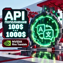 API NVIDIA Riva (от 1ккк токенов) | GPT , DeepSeek , Grok | Чат · Генерация изображений