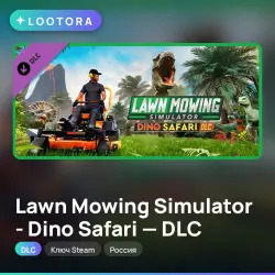 Lawn Mowing Simulator - Dino Safari - DLC, ключ Steam, Россия
