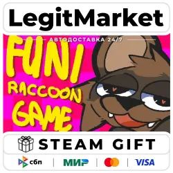 Funi Raccoon Game / Steam АВТО / РУ + МИР