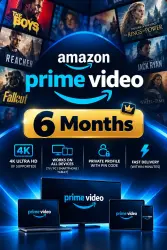 Amazon Prime Video 6 Month - Private Account