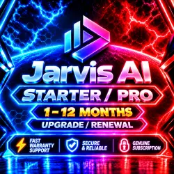 Jarvis AI Starter/Pro на 1–12 месяцев | Обновление/Продление |  гарантийная поддержка