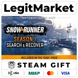 DLC SnowRunner - Season 1: Search and Recover / Steam АВТО / МИР