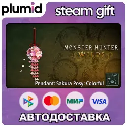 DLC Monster Hunter Wilds - Pendant: Sakura Posy: Colorful Steam Gift / Россия + МИР / АВТО