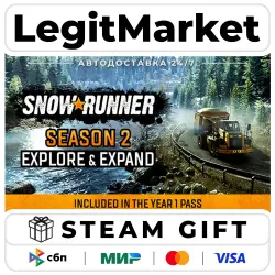 DLC SnowRunner - Season 2: Explore and Expand / Steam АВТО / МИР