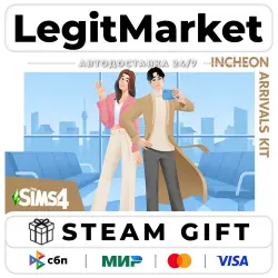 DLC The Sims 4 Incheon Arrivals Kit / Steam АВТО / РУ + МИР