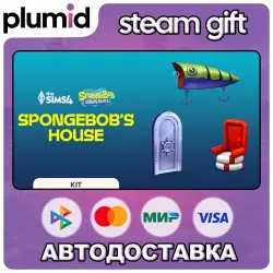 DLC The Sims 4 SpongeBob’s House Kit Steam Gift / Россия + МИР / АВТО