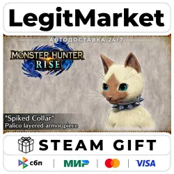 DLC MONSTER HUNTER RISE - "Spiked Collar" Palico layered armor pie / Steam АВТО / РУ + МИР