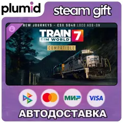 DLC Train Sim World 7: New Journeys - CSX SD40 Add-On Steam Gift / Россия + МИР / АВТО
