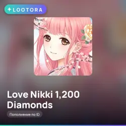 Love Nikki 1,200 Diamonds, пополнение по ID