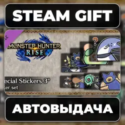 MONSTER HUNTER RISE - "Special Stickers 3" Sticker set Steam • РФ + МИР