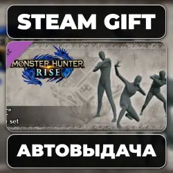 Monster Hunter Rise - MC Pose Set Steam • РФ + МИР