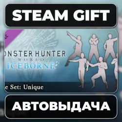 Monster Hunter: World - Pose Set: Unique Steam • РФ + МИР