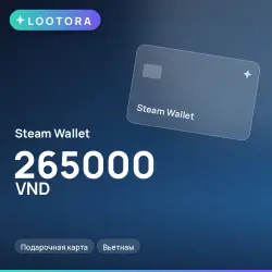Steam Wallet 265000 VND, подарочная карта, Вьетнам