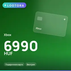 Xbox 6990 HUF, подарочная карта, Венгрия