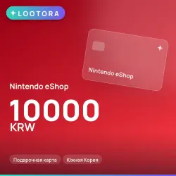 Nintendo eShop 10000 KRW, подарочная карта, Южная Корея