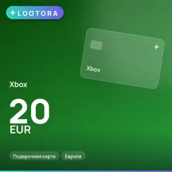 Xbox 20 EUR, подарочная карта, Европа