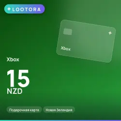 Xbox 15 NZD, подарочная карта, Новая Зеландия
