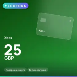 Xbox 25 GBP, подарочная карта, Великобритания