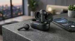 Умные беспроводные наушники SoundFlow Pro с активным шумоподавлением