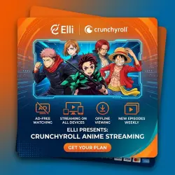 Crunchyroll Fan | Mega Fan Premium 1-12 Месяцев | |Elli
