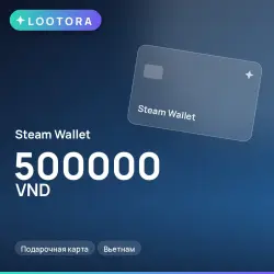 Steam Wallet 500000 VND, подарочная карта, Вьетнам