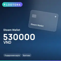 Steam Wallet 530000 VND, подарочная карта, Вьетнам