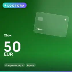 Xbox 50 EUR, подарочная карта, Европа