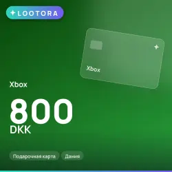 Xbox 800 DKK, подарочная карта, Дания